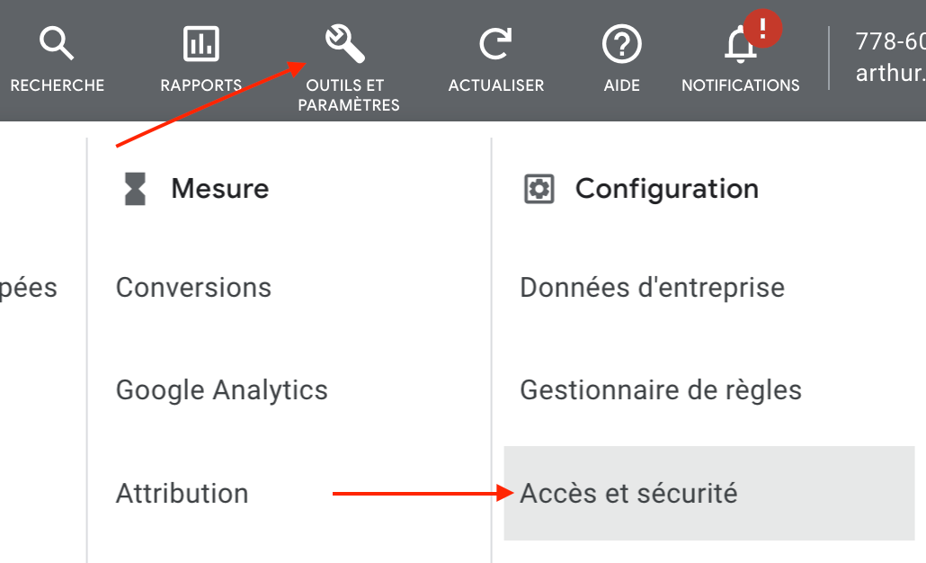 Capture d'écran étape 3