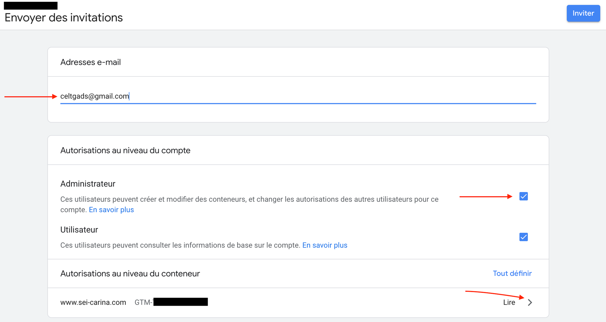 Capture d'écran étape 6